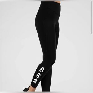 Barrys x Lululemon Fast and Free Tights with logo